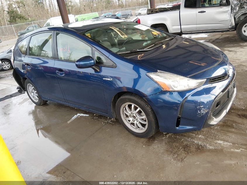 TOYOTA PRIUS V THREE