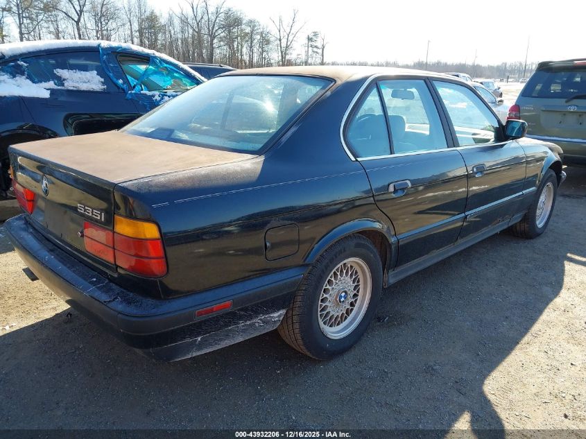 1992 BMW 535 I Automatic VIN: WBAHD2312NBF73484 Lot: 43932206