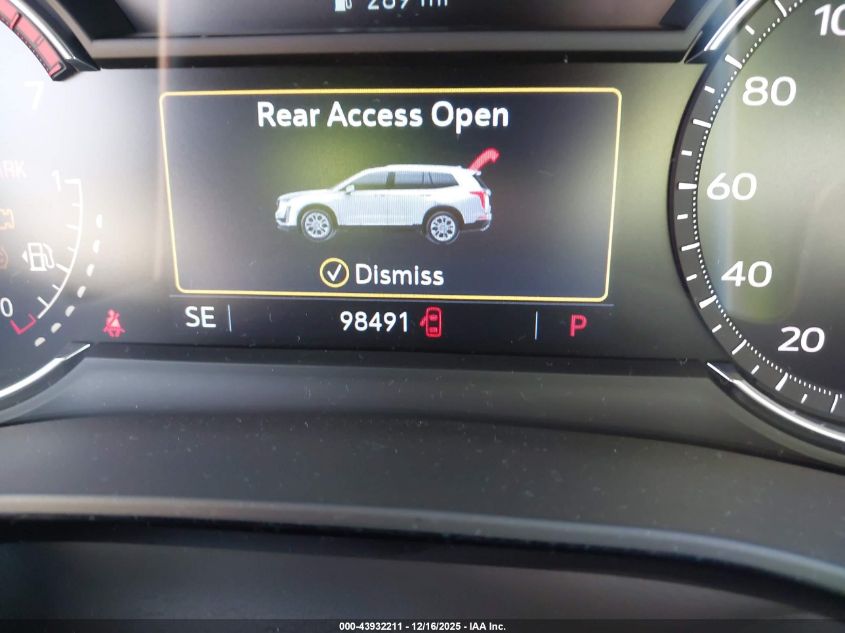 2021 Cadillac Xt6 Fwd Luxury VIN: 1GYKPAR42MZ145844 Lot: 43932211