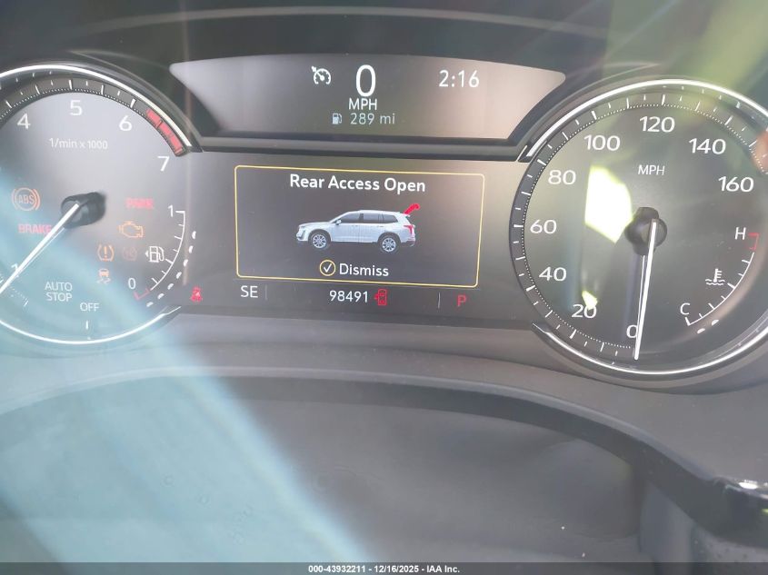 2021 Cadillac Xt6 Fwd Luxury VIN: 1GYKPAR42MZ145844 Lot: 43932211