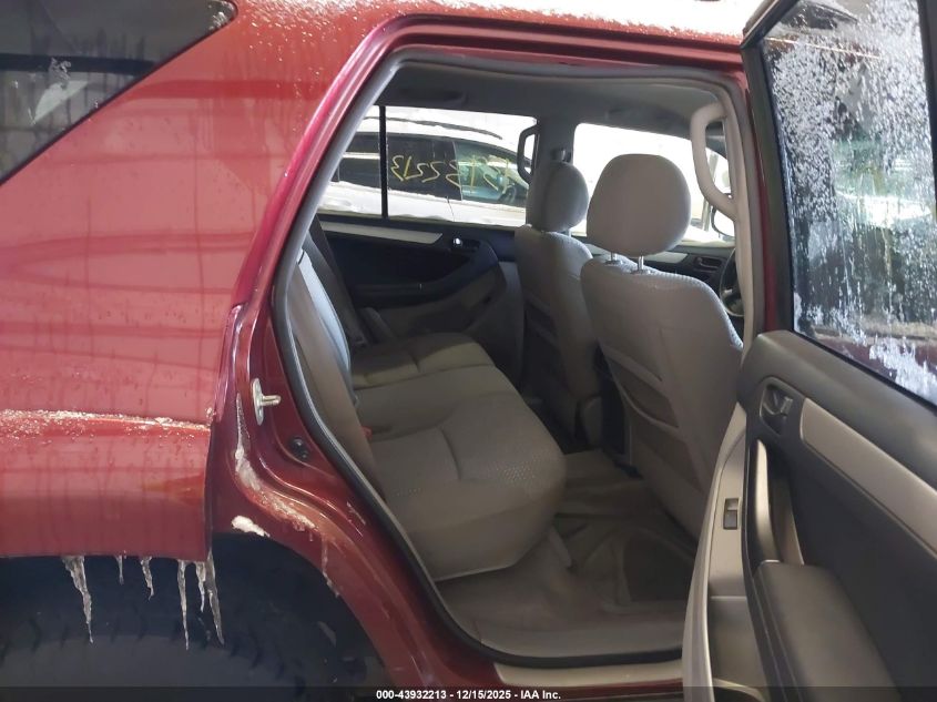 2006 Toyota 4Runner Sr5 V6 VIN: JTEBU14R968074552 Lot: 43932213