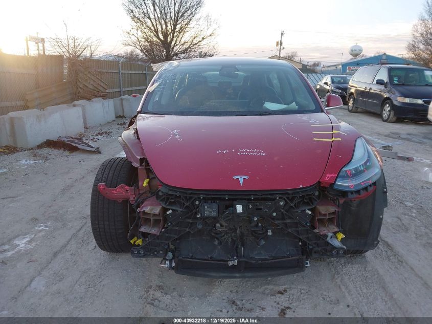 2018 Tesla Model 3 Long Range/Performance VIN: 5YJ3E1EB3JF091413 Lot: 43932218