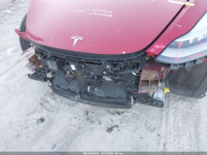 2018 Tesla Model 3 Long Range/Performance VIN: 5YJ3E1EB3JF091413 Lot: 43932218