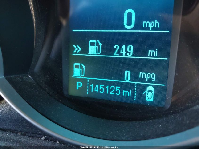 2012 Chevrolet Cruze Eco VIN: 1G1PJ5SC1C7282850 Lot: 43932219