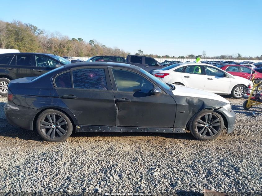 2007 BMW 328I VIN: WBAVA33567PV65492 Lot: 43932223