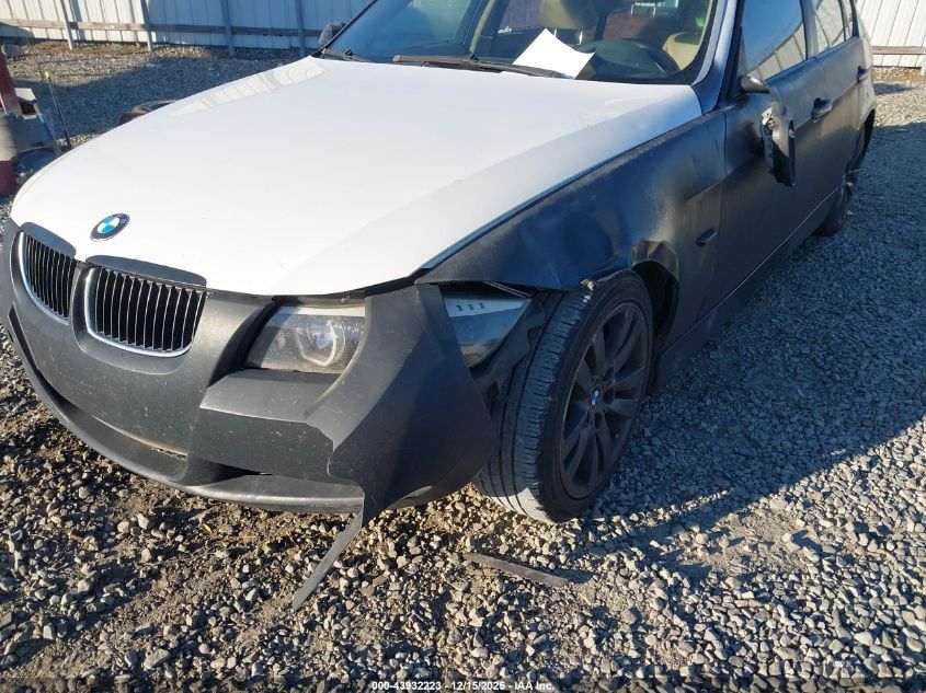 2007 BMW 328I VIN: WBAVA33567PV65492 Lot: 43932223