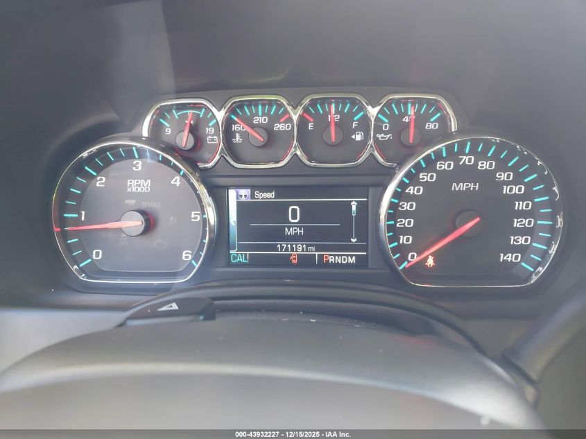 2016 Chevrolet Tahoe Lt VIN: 1GNSKBKC4GR397778 Lot: 43932227