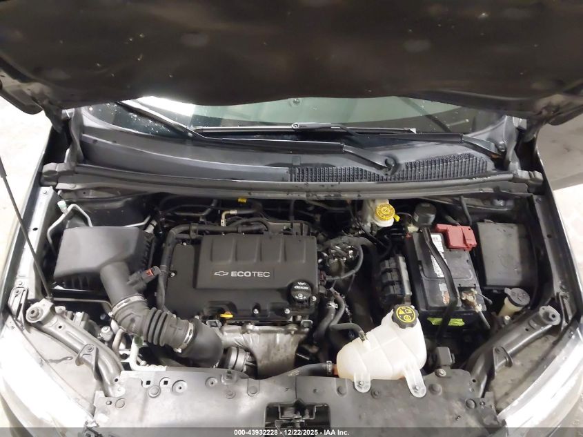 2020 Chevrolet Sonic Fwd 1Fl 5-Door VIN: 1G1JG6SBXL4125692 Lot: 43932228