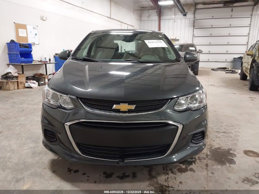 2020 Chevrolet Sonic Fwd 1Fl 5-Door VIN: 1G1JG6SBXL4125692 Lot: 43932228