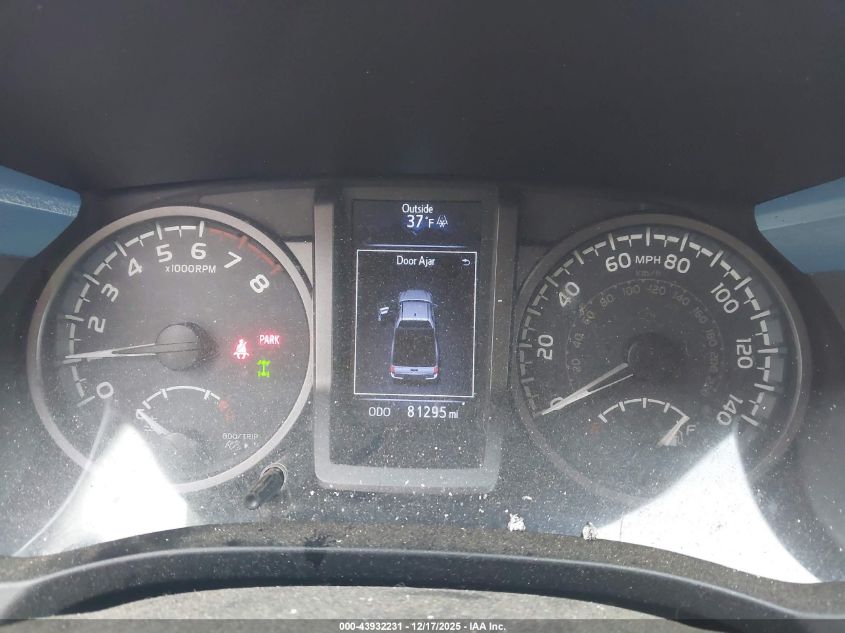 2019 Toyota Tacoma Trd Sport VIN: 5TFSZ5AN7KX184918 Lot: 43932231