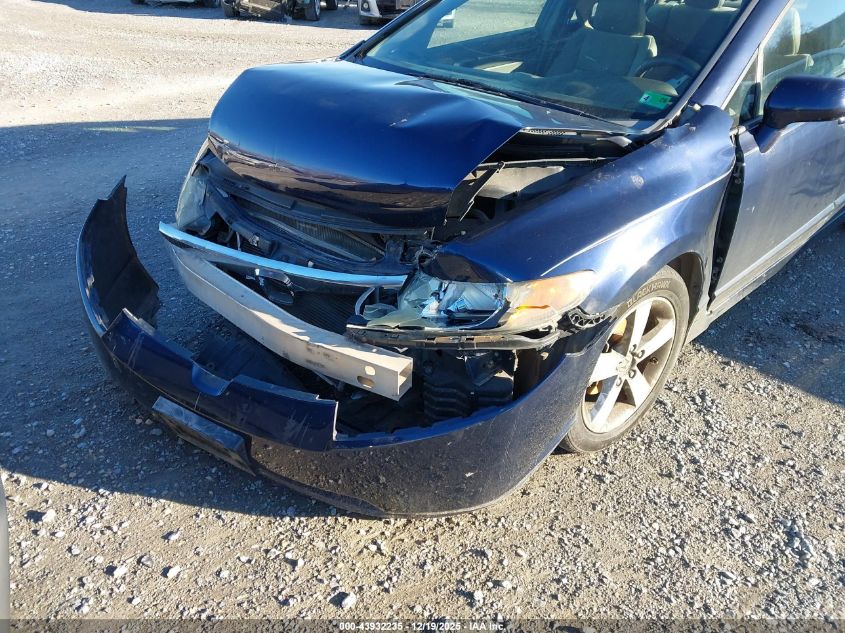 2008 Honda Civic Ex VIN: 1HGFA16818L038701 Lot: 43932235