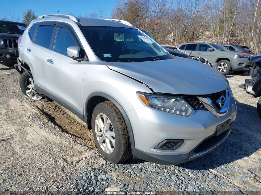 KNMAT2MV7FP562636 2015 Nissan Rogue Sv auction photo 1