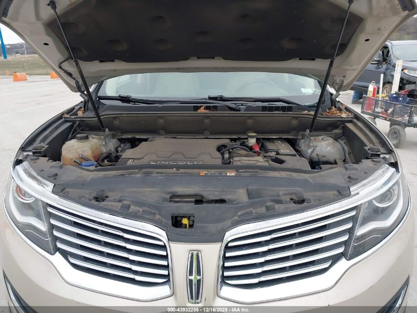 2017 Lincoln Mkx Select VIN: 2LMPJ6KRXHBL11424 Lot: 43932256