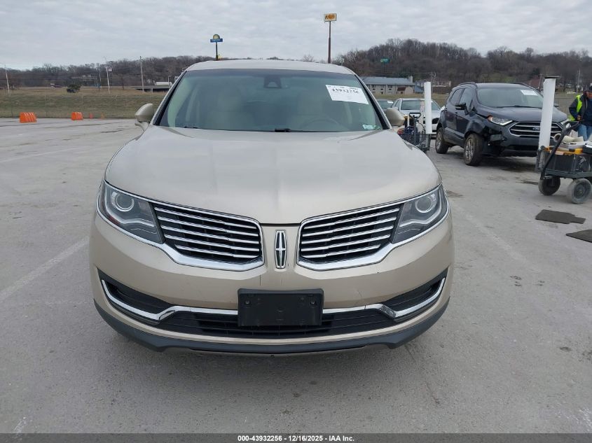 2017 Lincoln Mkx Select VIN: 2LMPJ6KRXHBL11424 Lot: 43932256