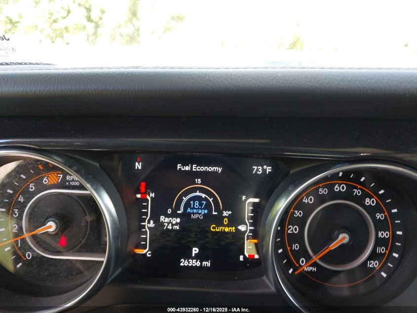 2023 Jeep Wrangler 4-Door Sahara Altitude 4X4 VIN: 1C4HJXENXPW665640 Lot: 43932260