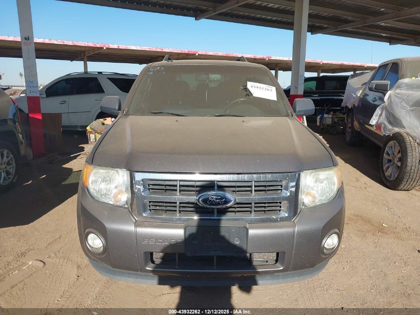 2012 Ford Escape Xlt VIN: 1FMCU0D72CKC44293 Lot: 43932262