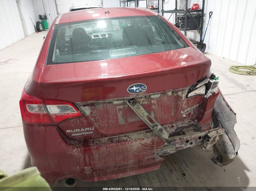 2015 Subaru Legacy 3.6R Limited VIN: 4S3BNEN61F3016378 Lot: 43932281