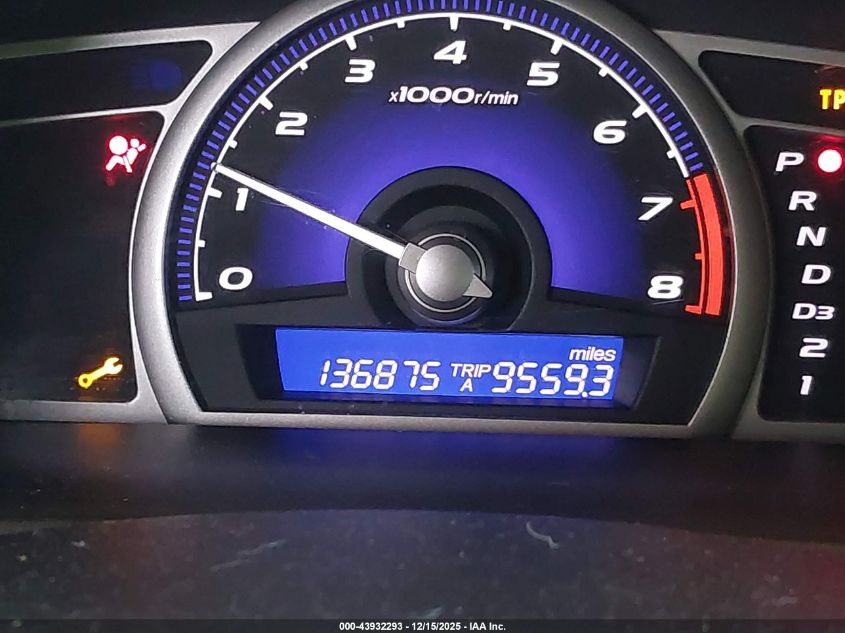 2009 Honda Civic Lx VIN: 2HGFA16579H533389 Lot: 43932293