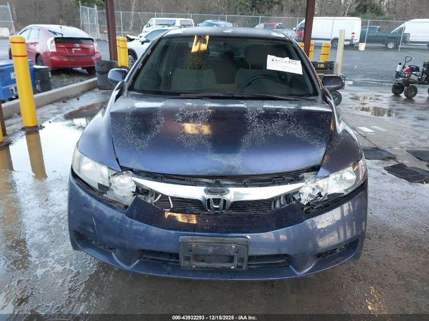 2009 Honda Civic Lx VIN: 2HGFA16579H533389 Lot: 43932293