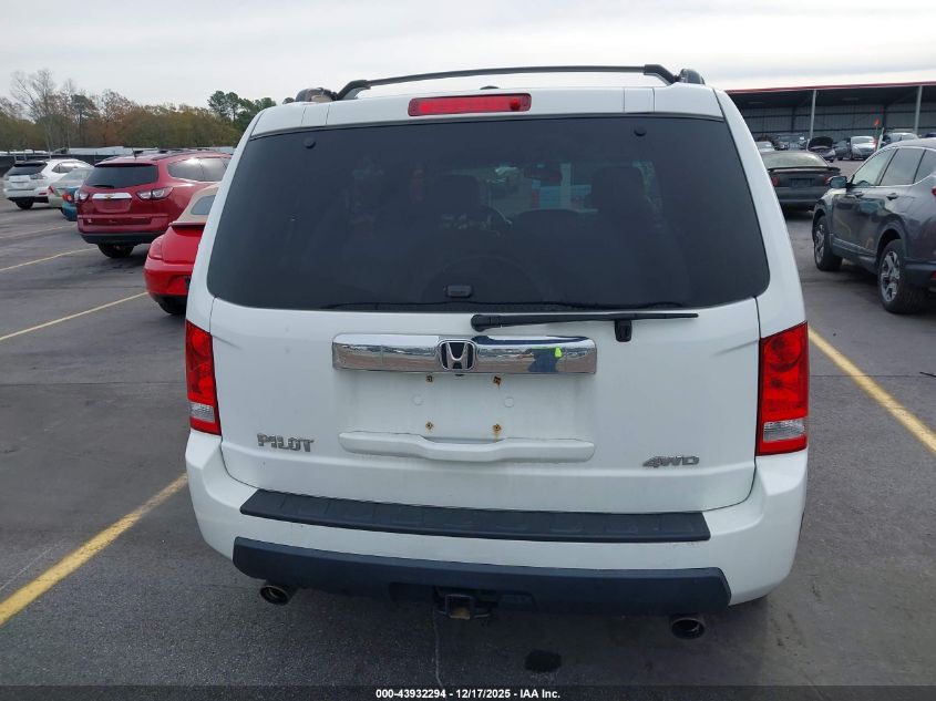 2011 Honda Pilot Ex-L VIN: 5FNYF4H65BB086962 Lot: 43932294