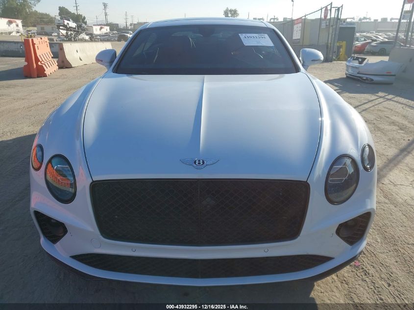 2024 Bentley Continental Gt A/Azure/Mulliner V8/S VIN: SCBCG2ZG1RC017201 Lot: 43932295