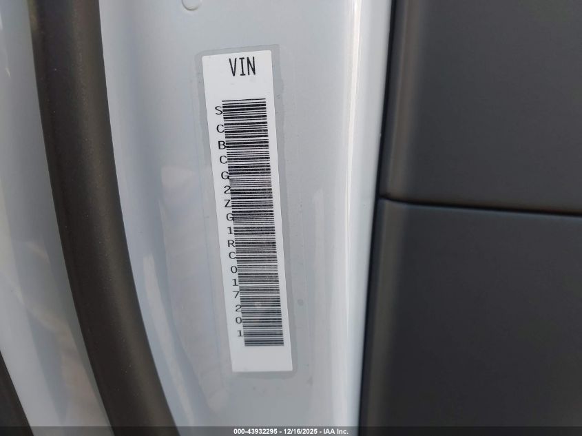 2024 Bentley Continental Gt A/Azure/Mulliner V8/S VIN: SCBCG2ZG1RC017201 Lot: 43932295