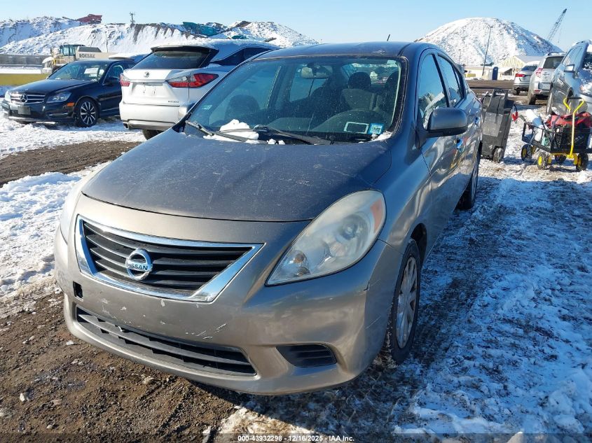2014 Nissan Versa 1.6 Sv VIN: 3N1CN7AP9EL808055 Lot: 43932298