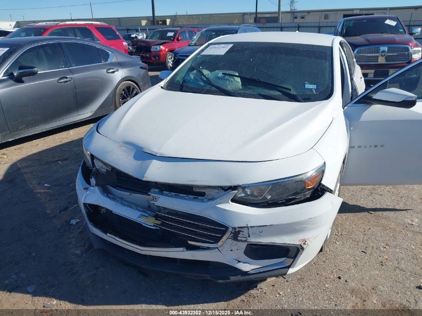 2018 Chevrolet Malibu Hybrid VIN: 1G1ZF5SUXJF160459 Lot: 43932302