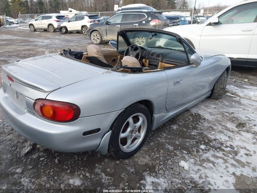 2000 Mazda Mx-5 Miata Ls/Special Edition VIN: JM1NB3536Y0142871 Lot: 43932321
