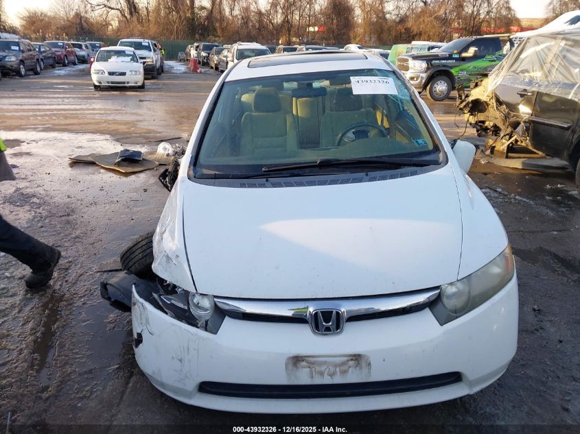 2008 Honda Civic Ex VIN: 2HGFA16858H332227 Lot: 43932326