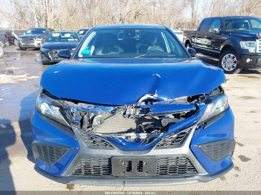 2023 Toyota Camry Se Nightshade Edition VIN: 4T1T11AK6PU158020 Lot: 43932343