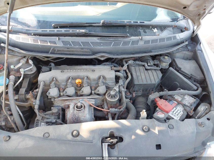 2010 Honda Civic Lx VIN: 2HGFG1B67AH523480 Lot: 43932353