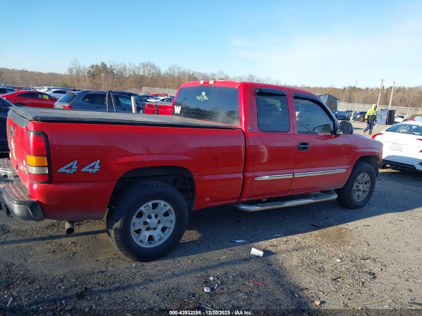 2005 GMC Sierra 1500 Sle VIN: 1GTEK19Z25Z293510 Lot: 43932356