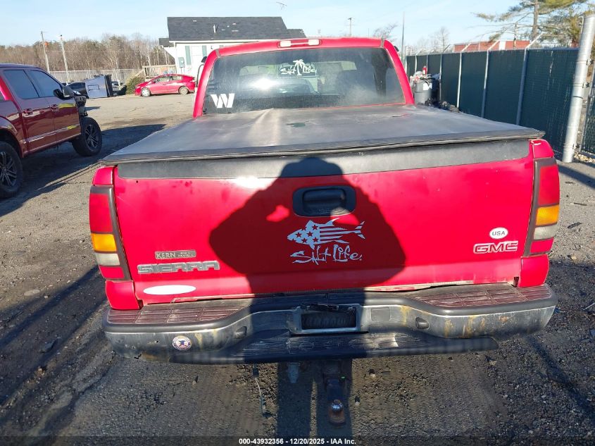 2005 GMC Sierra 1500 Sle VIN: 1GTEK19Z25Z293510 Lot: 43932356