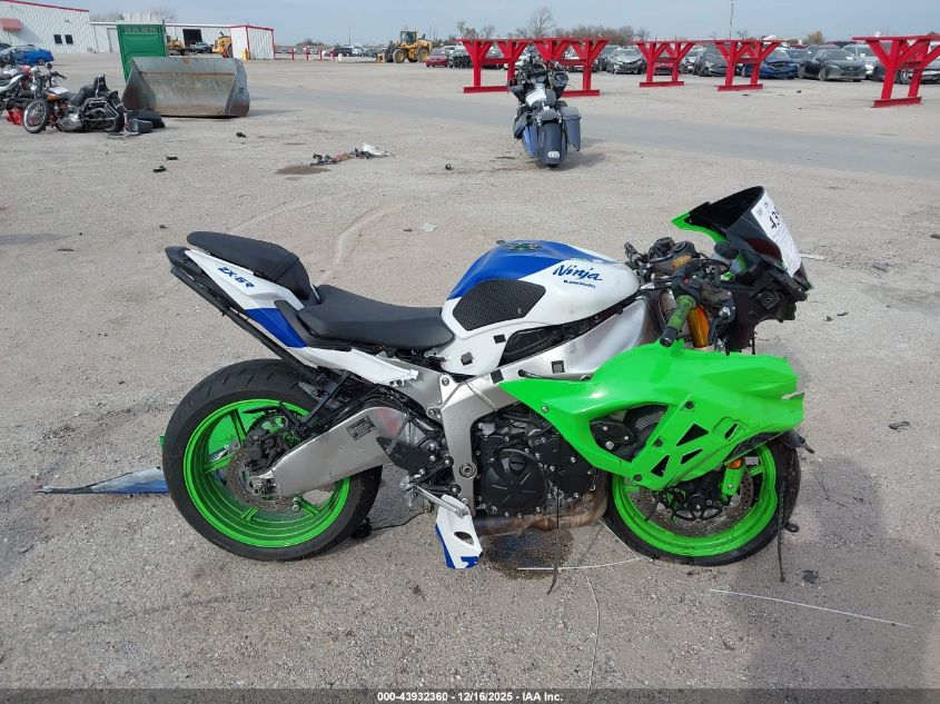 2024 Kawasaki Zx636 K VIN: JKBZXJJ18RA006867 Lot: 43932360