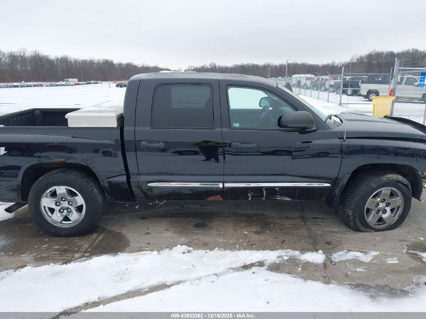 2005 Dodge Dakota Slt VIN: 1D7HW48J95S306122 Lot: 43932362