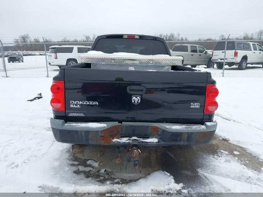 2005 Dodge Dakota Slt VIN: 1D7HW48J95S306122 Lot: 43932362
