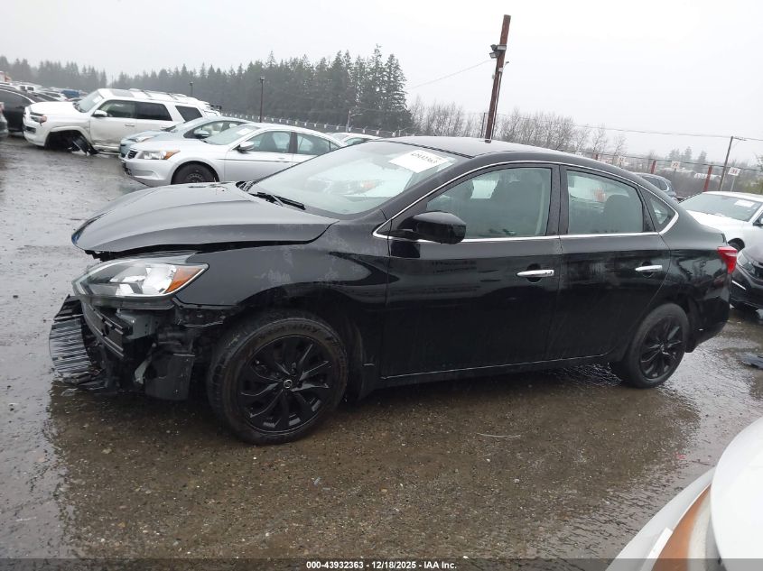 2019 Nissan Sentra Sv VIN: 3N1AB7AP6KY376782 Lot: 43932363