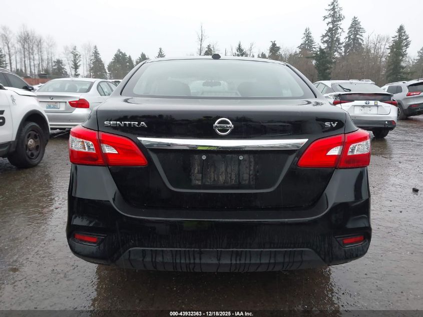 2019 Nissan Sentra Sv VIN: 3N1AB7AP6KY376782 Lot: 43932363