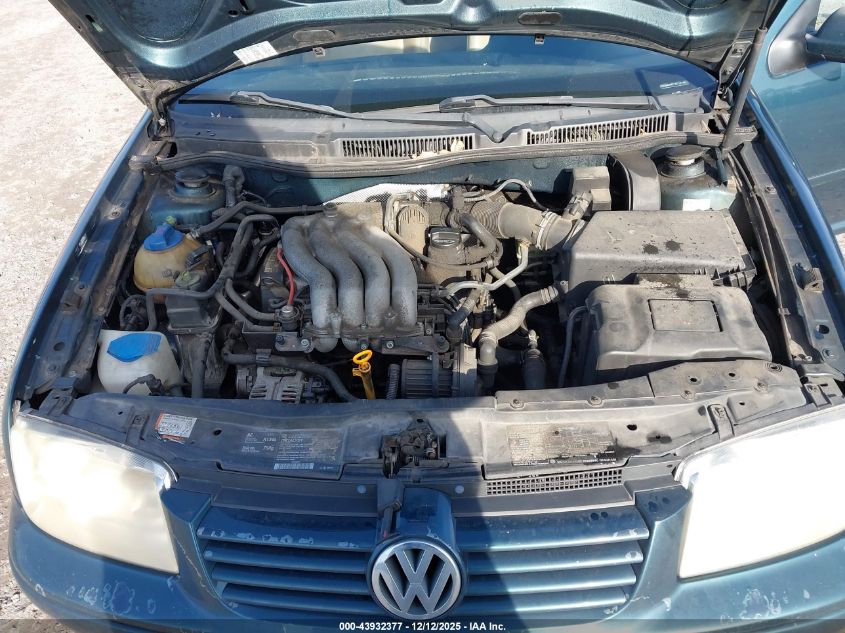 2001 Volkswagen Jetta Gls VIN: 3VWSB69M01M213165 Lot: 43932377