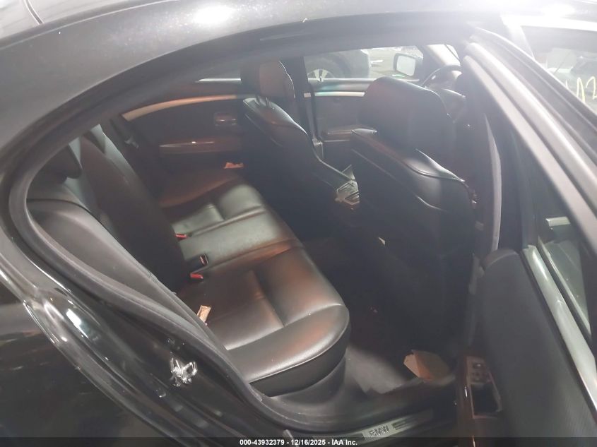 2007 BMW 750I VIN: WBAHL83587DT09022 Lot: 43932379