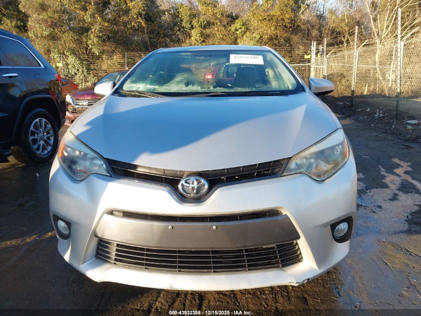 2016 Toyota Corolla Le Plus VIN: 5YFBURHEXGP515136 Lot: 43932386