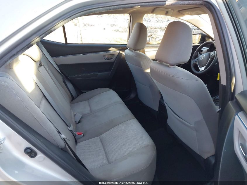 2016 Toyota Corolla Le Plus VIN: 5YFBURHEXGP515136 Lot: 43932386