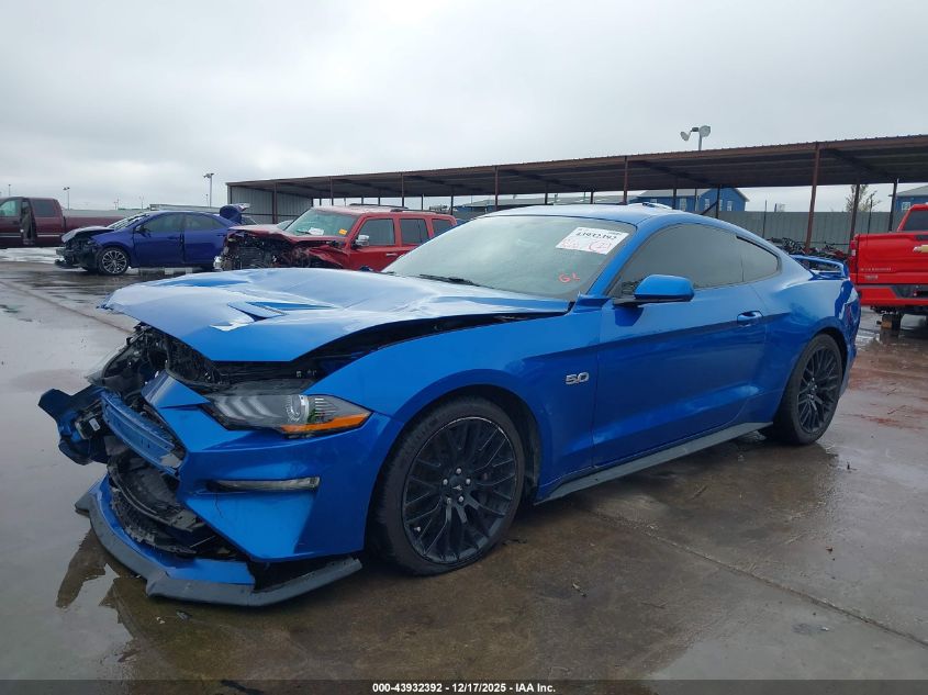2020 Ford Mustang Gt Fastback VIN: 1FA6P8CF0L5178654 Lot: 43932392