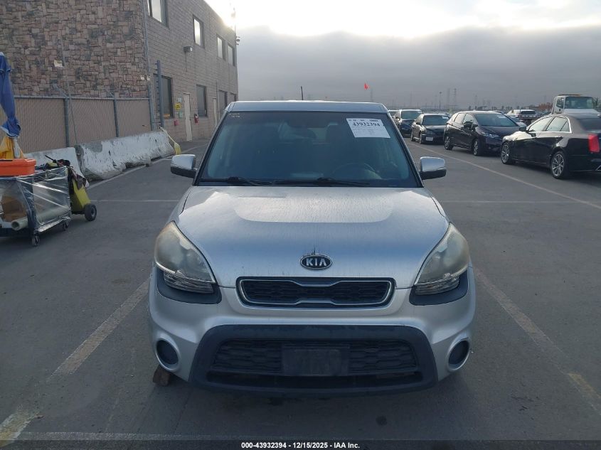 2012 Kia Soul + VIN: KNDJT2A64C7418163 Lot: 43932394