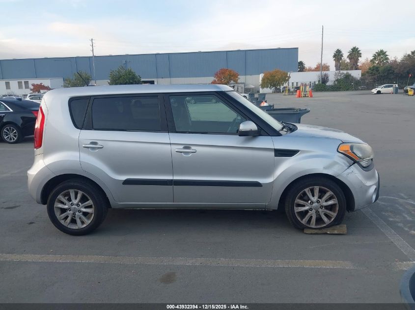 2012 Kia Soul + VIN: KNDJT2A64C7418163 Lot: 43932394