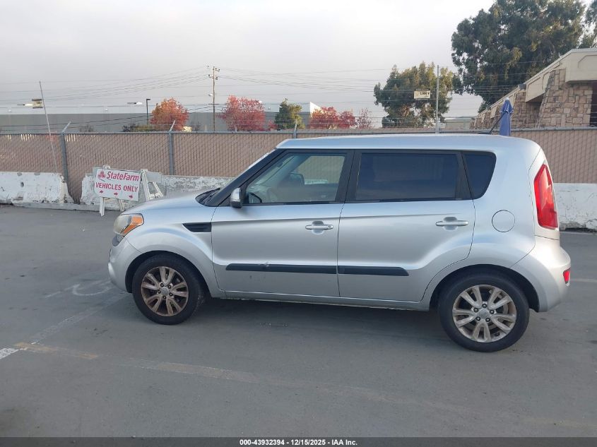 2012 Kia Soul + VIN: KNDJT2A64C7418163 Lot: 43932394