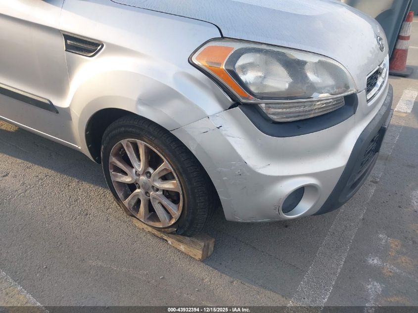 2012 Kia Soul + VIN: KNDJT2A64C7418163 Lot: 43932394