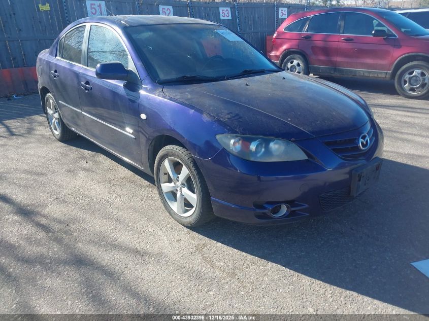 2006 Mazda Mazda3 S VIN: JM1BK323361504377 Lot: 43932396