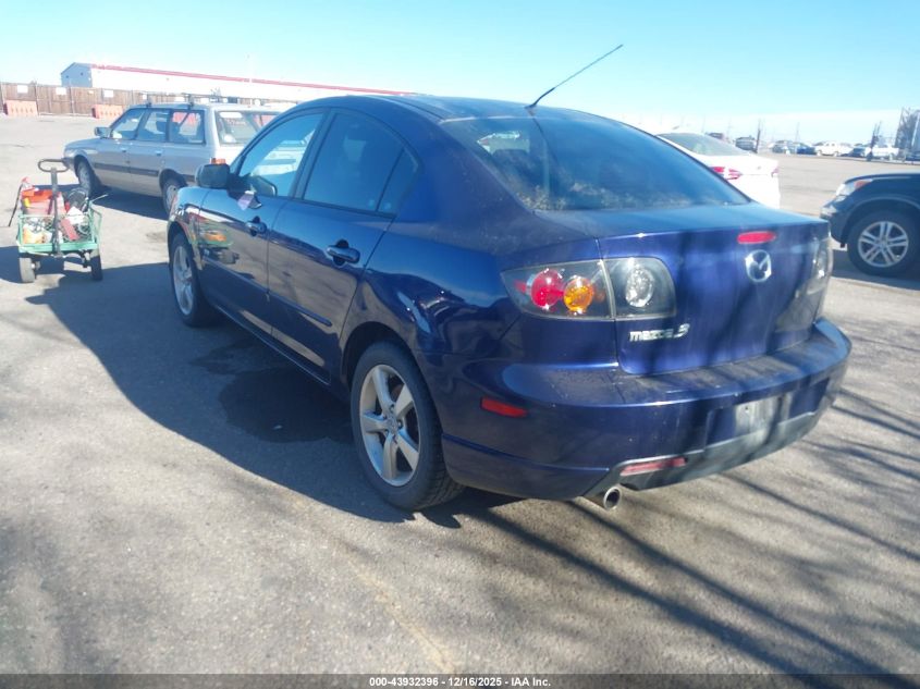 2006 Mazda Mazda3 S VIN: JM1BK323361504377 Lot: 43932396